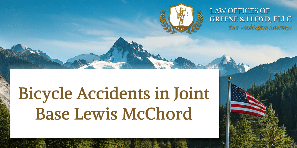 Bicycle Accidents in Joint Base Lewis McChord Washington - New