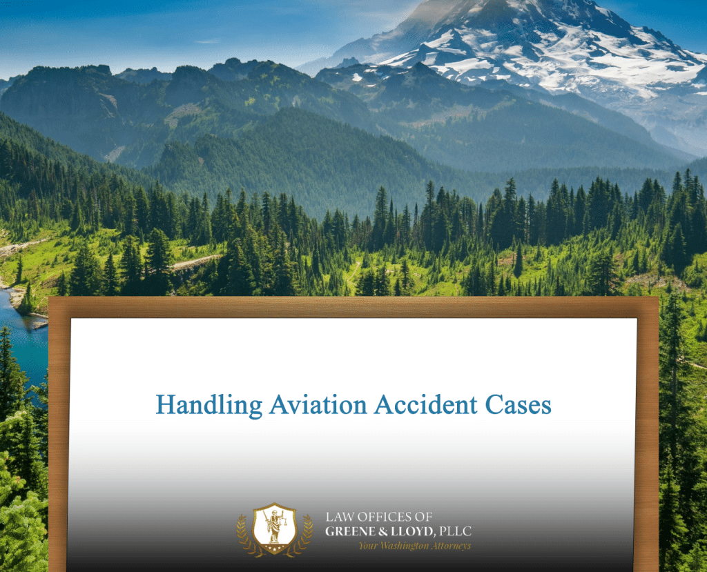 Handling Aviation Accident Cases