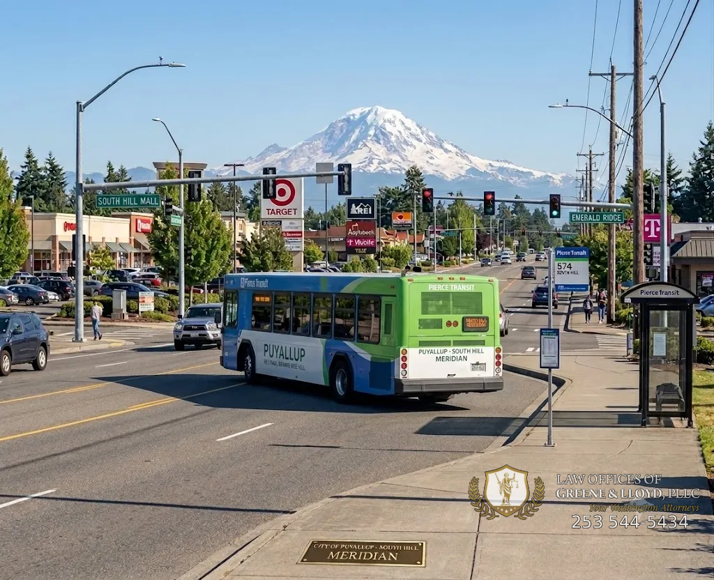 Bus accident attorney in Puyallup, WA — The Law Offices of Greene & Lloyd